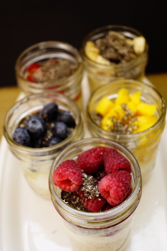 Easy and on the go breakfast- Overnight oatmeal