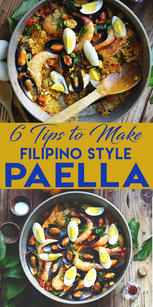 6 TIPS TO MAKE FILIPINO STYLE PAELLA