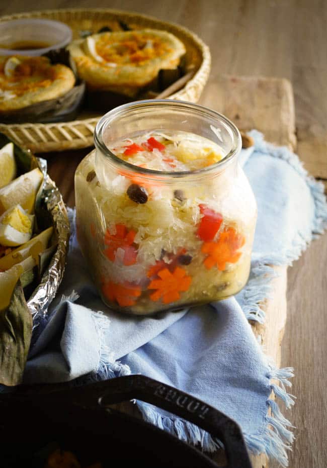 Atchara is a pickle famous in all regions in the Phillipines. It’s main ingredient is unripe Papaya, mixed with carrots, ginger, onion and it is diluted with vinegar. Make this Homemade Atchara and you will never be buying another one. 