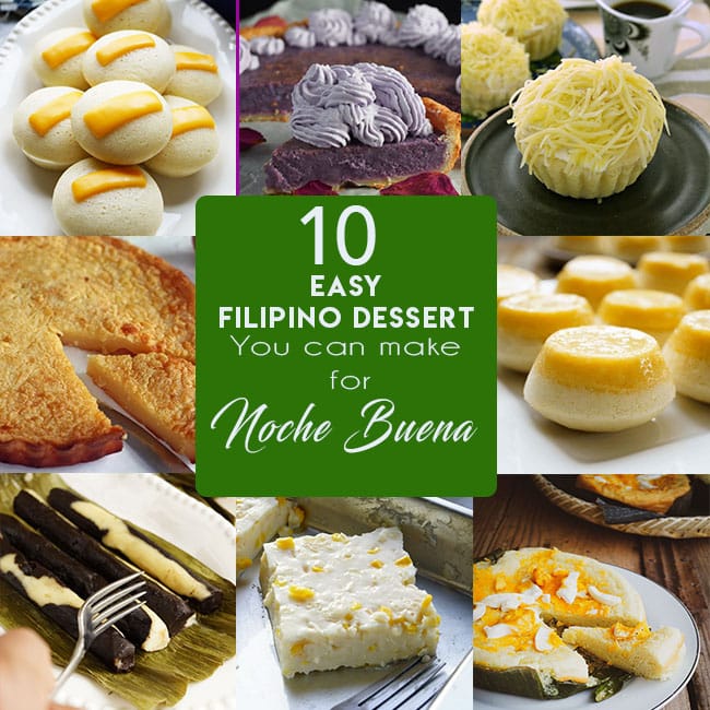 10 EASY FILIPINO DESSERT YOU CAN MAKE FOR NOCHE BUENA
