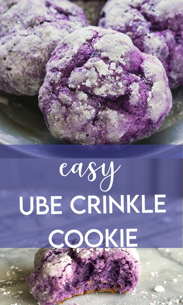 Ube Crinkles are a great twist to the traditional chocolate version of the holiday favorite. They are simply addicting and easy to prepare at home!