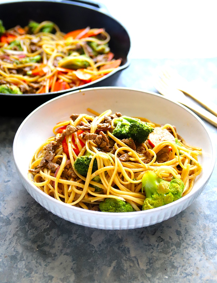 BEEF AND NOODLE BOWL