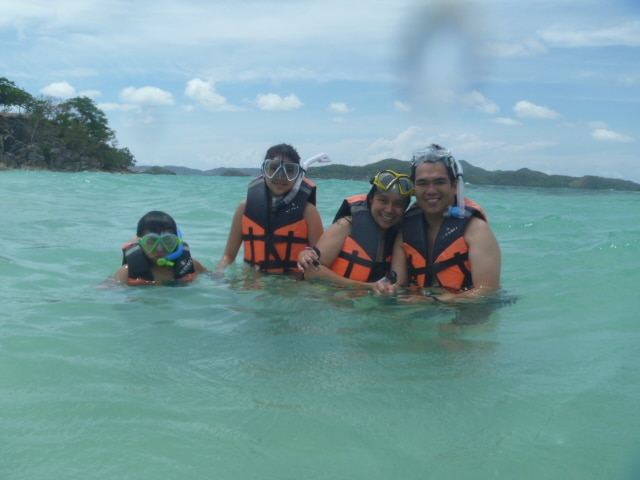 Snorkelling in Coron, Palawan