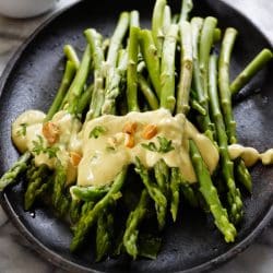 Asparagus Salad with Egg Yolk Vinaigrette