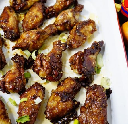 One Pot Sticky 30 Minute Chicken Wings