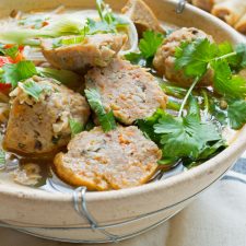 Vietnamese Beef Meatballs Soup