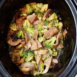 Crock Pot Asian Beef Broccoli