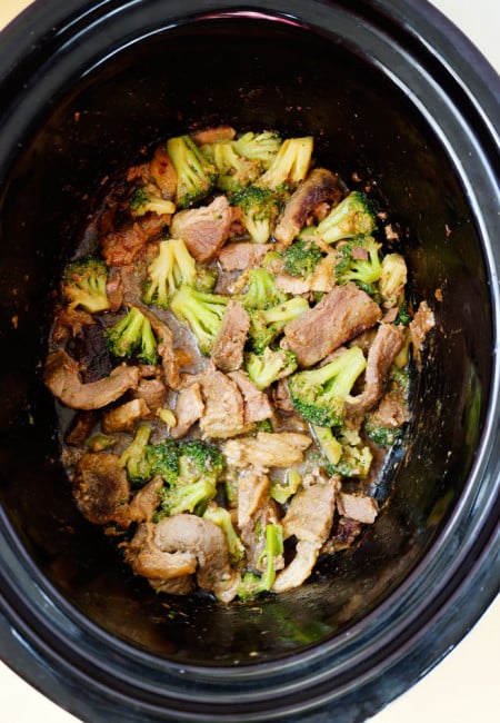 Crock Pot Asian Beef Broccoli
