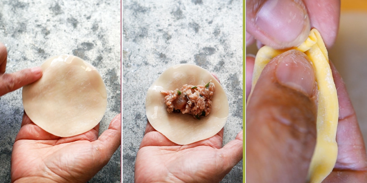 How to wrap potstickers