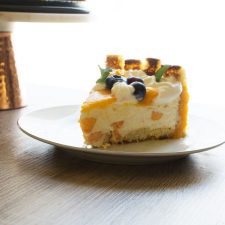 This Mango Cheesecake can be your project this week. You will learn how to make Lady Finger and your own whipped cream too.