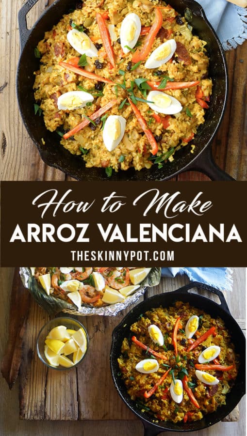SIMPLE WAYS TO COOK ARROZ VALENCIANA/THE SKINNY POT