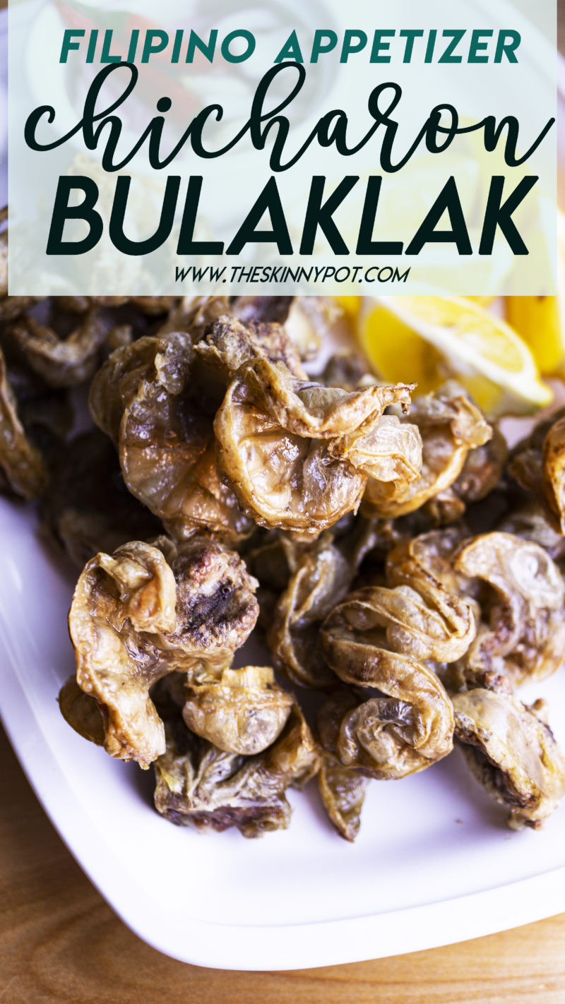 FILIPINO APPETIZER :CHICHARON BULAKLAK RECIPE/www.theskinnypot.com
