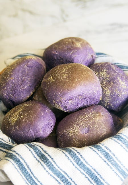 Soft, fluffy and surprisingly easy to make Ube Pandesal. make Ube Pandesal. I will show you how to make it, with this easy to understand recipe instructions.