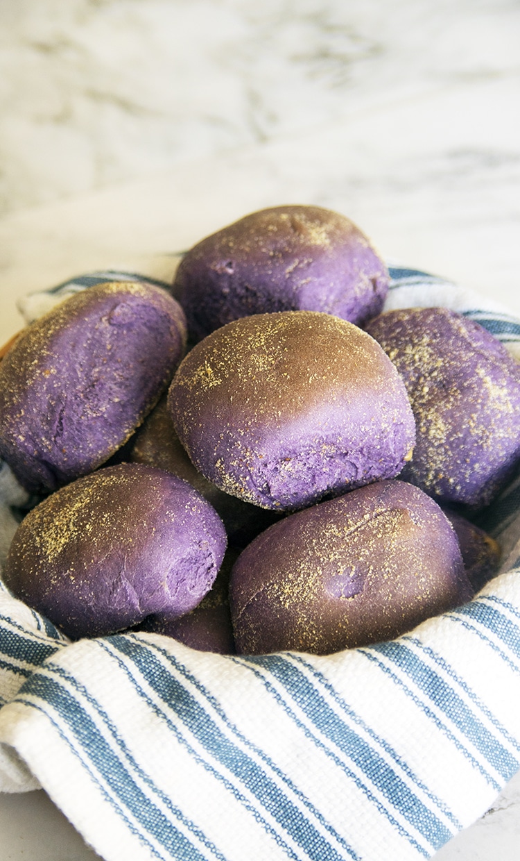 Soft, fluffy and surprisingly easy to make Ube Pandesal. I will show you how to make it, with this easy to understand recipe instructions.