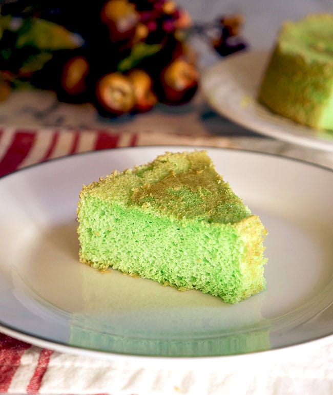 Pandan Chiffon Cake Recipe