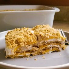 This FILIPINO MANGO FLOAT CAKE is