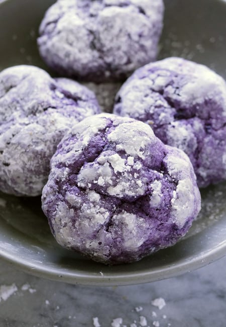 Ube Crinkles are a great twist to the traditional chocolate version of the holiday favorite. They are simply addicting and easy to prepare at home!