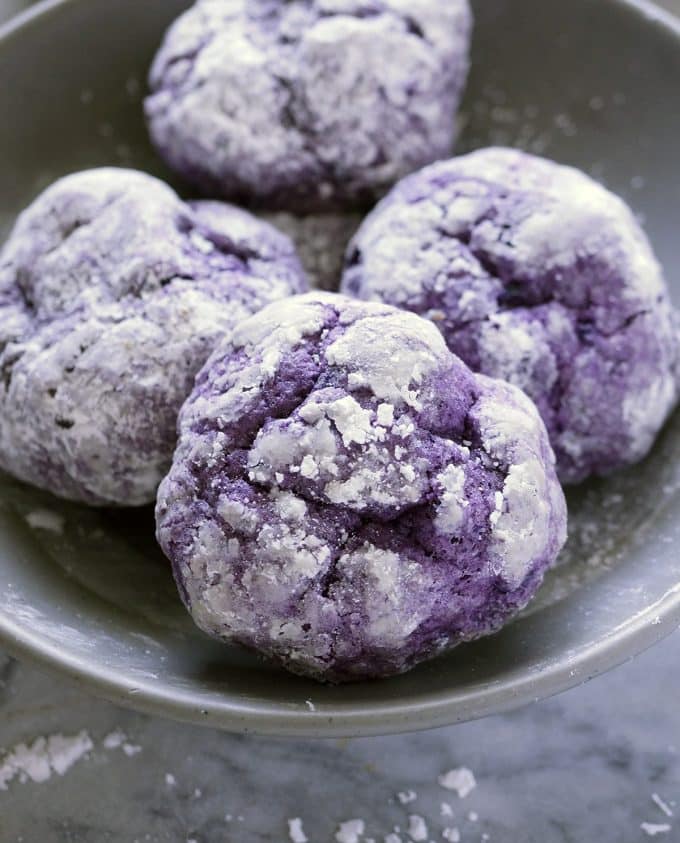Ube Crinkles are a great twist to the traditional chocolate version of ...