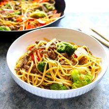 BEEF AND NOODLE BOWL