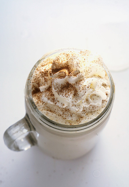 This 10 Minute Pumpkin Spice Latte is your DO IT YOURSELF alternative for the ever delicious Starbucks version with less sugar and healthier ingredients.