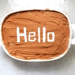 Easy Egg Less Tiramisu