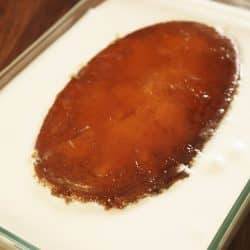 This Graham De Leche is a combination of my 2 Filipino Desserts- Graham Float and Leche Flan. It is a creamy and a sweet combination of both desserts to wow the crowd and entice you to come back for second or third slices.