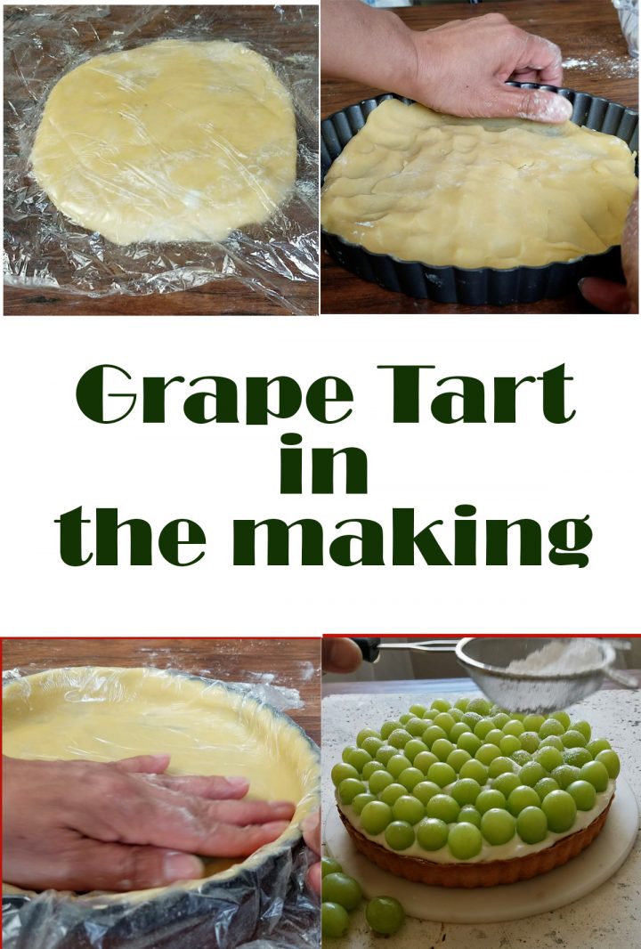 Making Tart Crust for Grape Tart