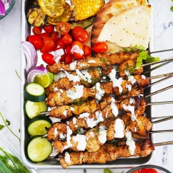 Greek Chicken Kebab