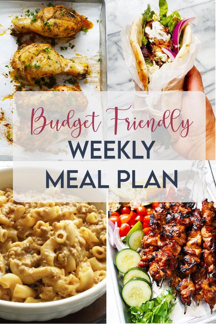 Budget Weekly Meal Plan 1 Week June 14 21 2021