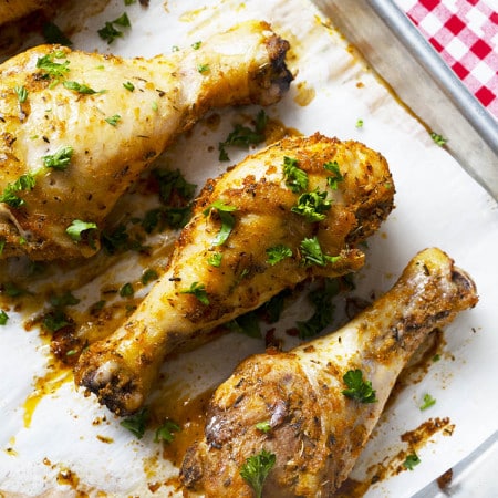 Best Chicken Legs Oven Bake Recipe – The Skinny Pot