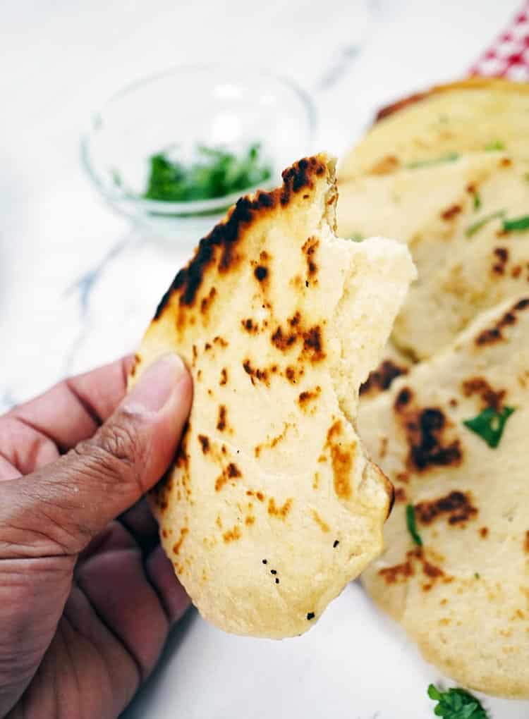 Flat Bread Recipe. Very simple to make, no yeast needed and so delicious. You don't have to buy expensive flat bread. Just make it at home.