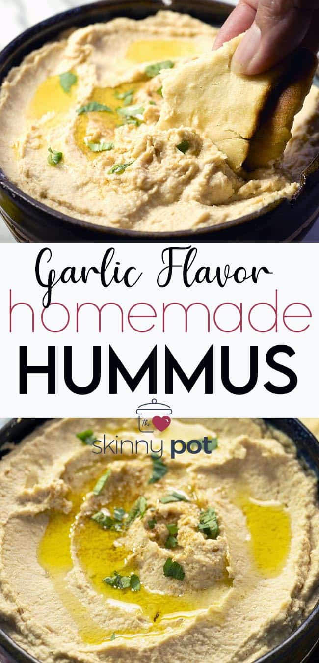 Hummus Recipe Garlic Flavor When I was in the Philippines, we always go natural. One time, I used salt as my toothpaste, I never use soap on my face, and I apply this “natural solution “ remedy to my health. I got it from my parents: If I have cough, I drink plenty of water. If I have a fever, I covered myself with a sheet and stay in a dog position and inhale the steam of a boiling water, and as vitamins, I take a small amount of raw garlic. Mom said it’s good to ward off body cyst, tumor and even lower cholesterol. That time, I just blindly follow what I was told. But somehow, there are some truth to those natural remedy. Looking at my parents, they are very healthy and they look 20 years younger than their age. And I don’t believe it’s due to our race. I am convinced that it’s because of those garlic. Being here in the US, changed some of those beliefs, but once in a while, I still swallow raw garlic in the morning when my cholesterol number is high. So when I saw Hummus Garlic Flavor in my store, I know I am making one- to have variation from the usual boring raw garlic. This is Garlic Hummus is consist of garlic, garbanzo beans, lemon, cumin, oil and water.
