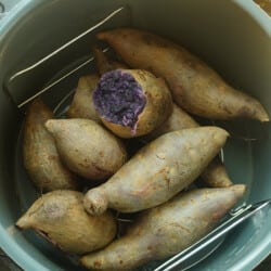 Japanese Sweet Potatoes in the Instant Pot
