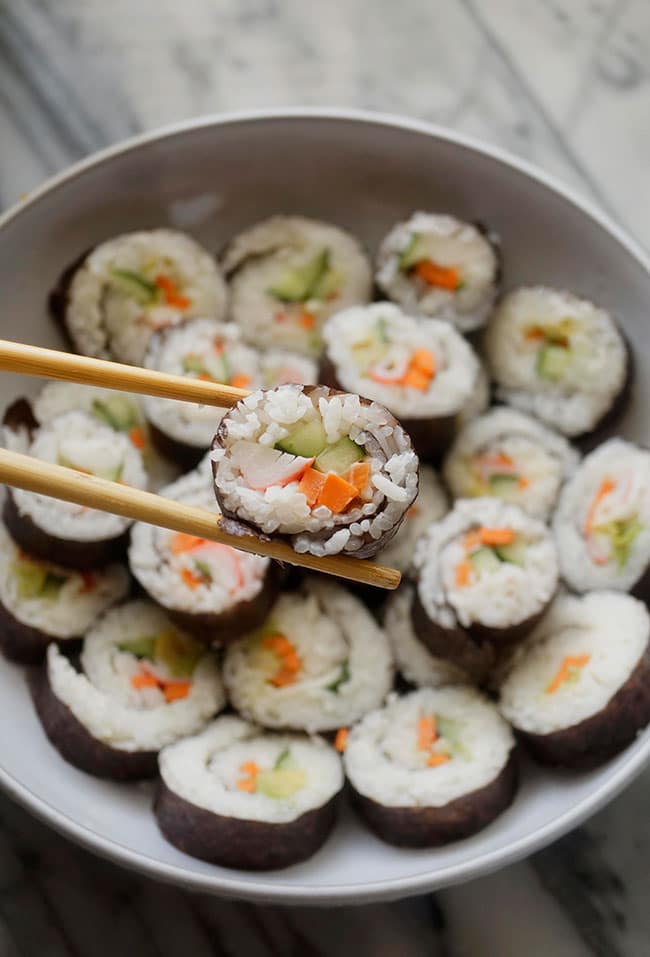 Sushi Rice Cooked In the Instant Pot