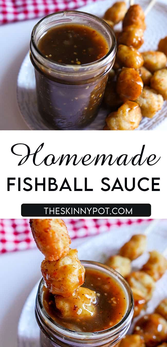 Easy Homemade Fishball Sauce (taste like Manong's)