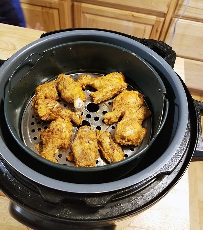 Instant Pot Breaded Chicken Wings