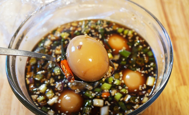 Korean Marinated Egg