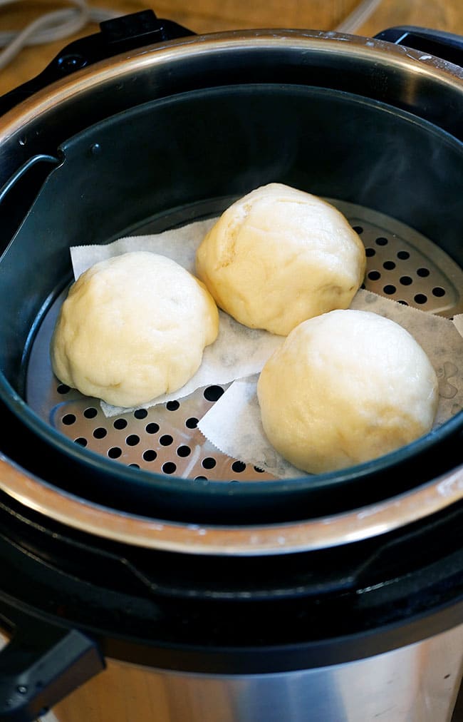 steam buns in an instant pot