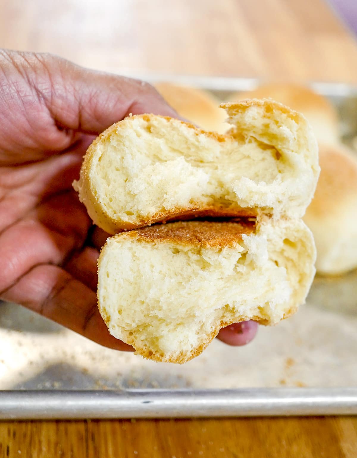 Soft and fluffy Pandesal