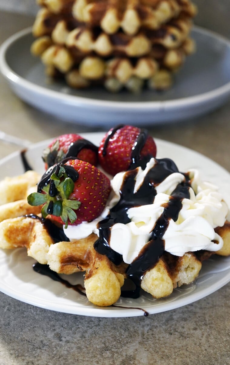 Belgian Waffles without Pearl Sugar