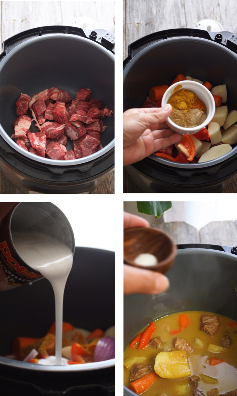 How to Make Instant Pot Beef Curry
