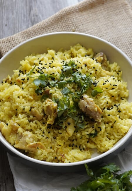 Instant Pot Yellow Rice and Chicken Recipe