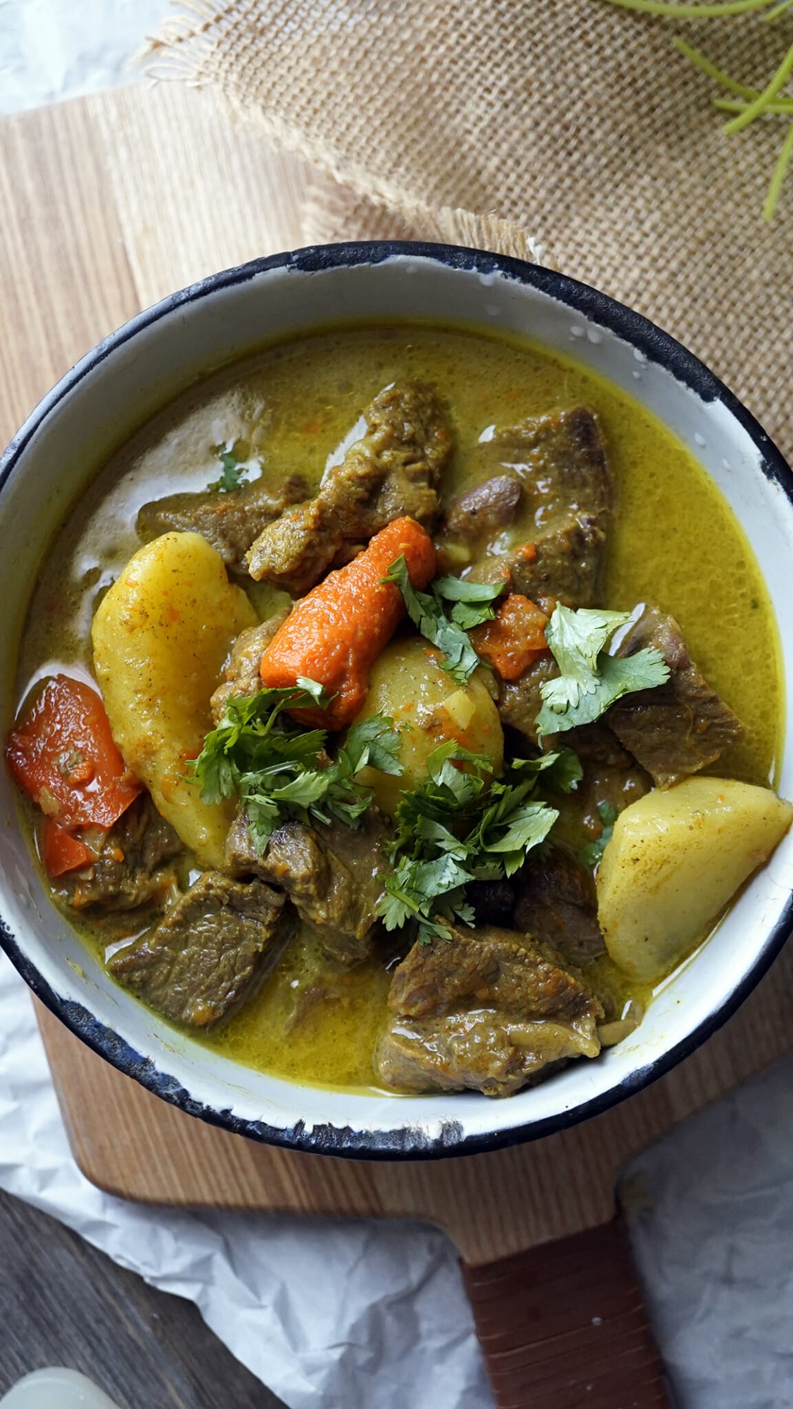 Quick and Easy Instant Pot Beef Curry