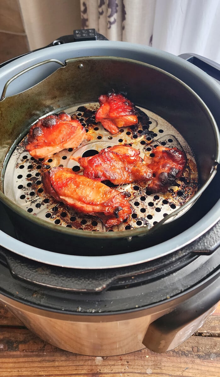 Chicken Tocino Cooked in the Instant Pot Air Fryer