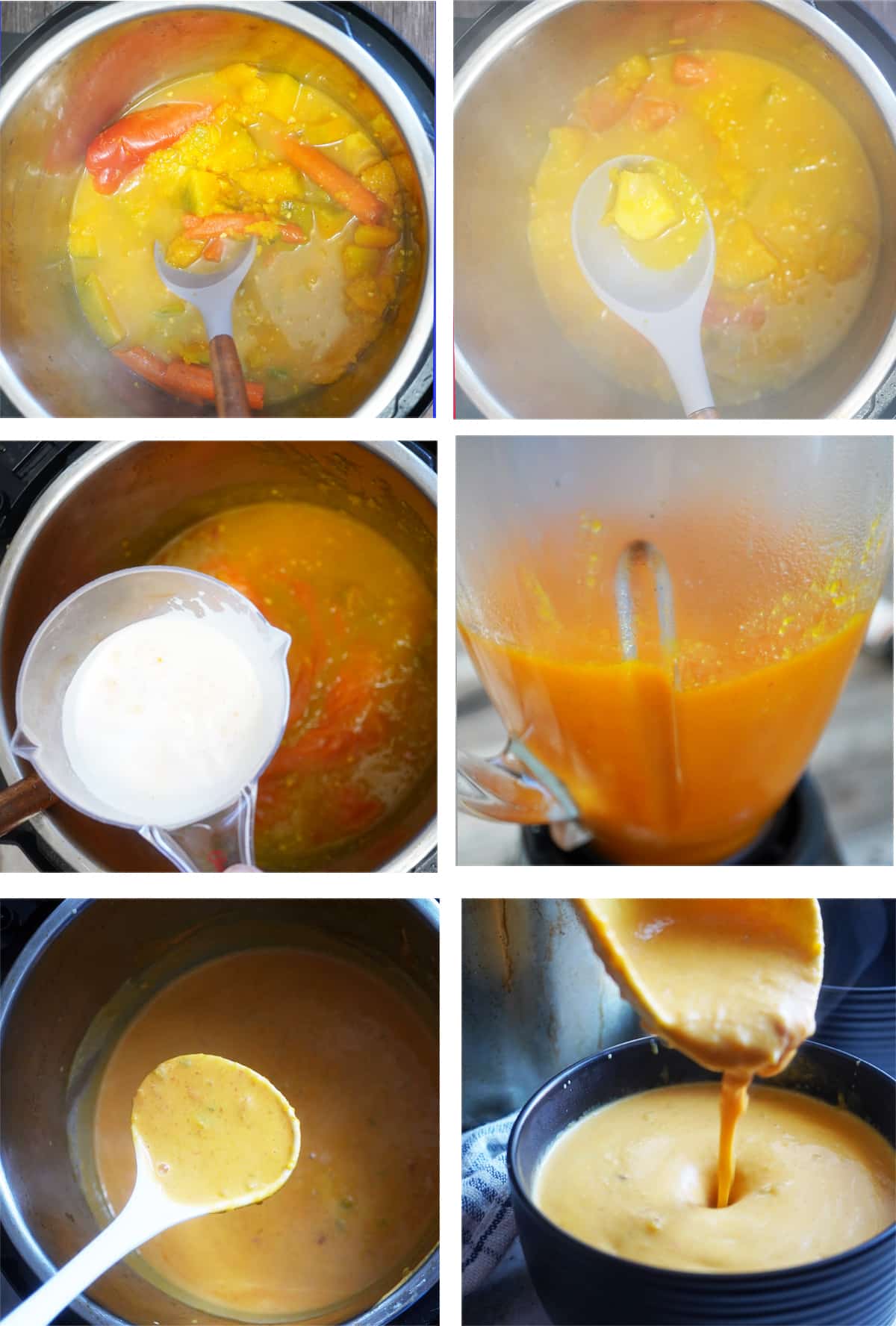 Kabocha Carrot Soup Instant Pot
