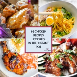 10 chicken recipes cooked in the Instant Pot