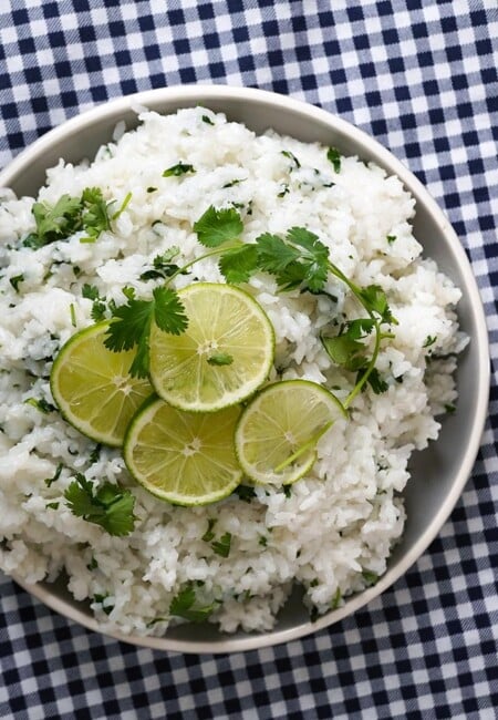 Cilantro Lime Rice Rice Cooker
