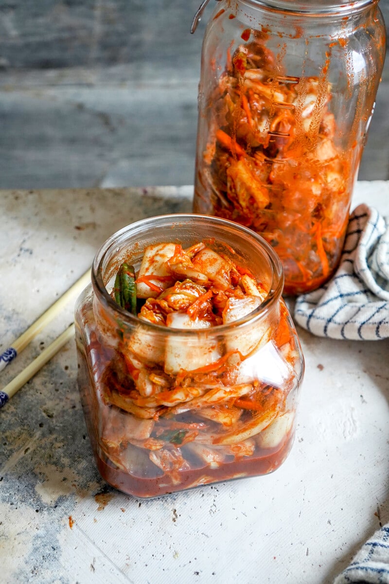 Kimchi Made from Scratch