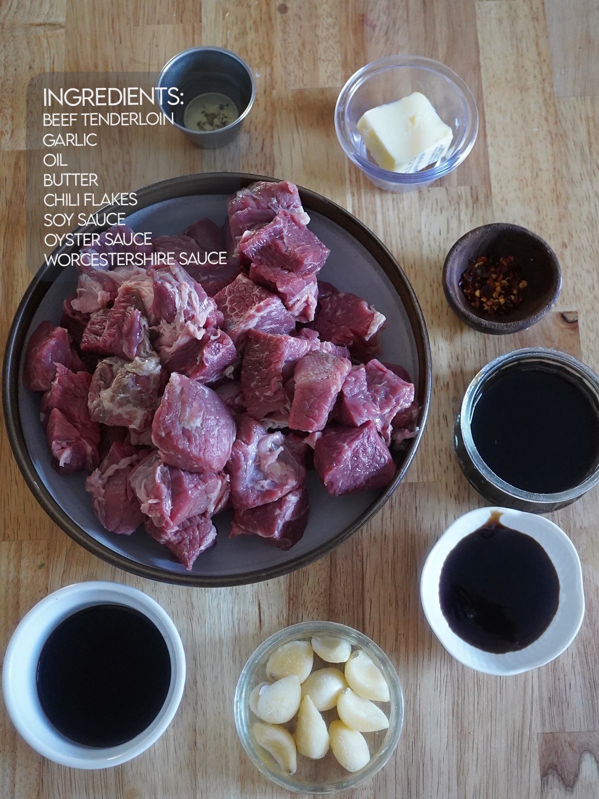 Beef Salpicao Ingredients