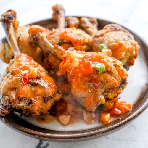 Easy Drums of Heaven Recipe (Chicken Lollipops with Sauce)